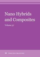 Nano Hybrids and Composites. Vol. 37