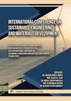 International Conference on Sustainable Engineering and Materials Development