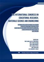 The International Congress on Educational Research, Materials Science and Engineering