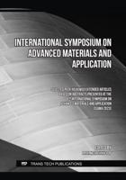 International Symposium on Advanced Materials and Application
