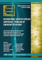 International Scientific Applied Conference "Problems of Emergency Situations"