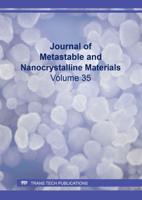 Journal of Metastable and Nanocrystalline Materials Vol. 35