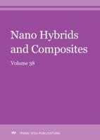 Nano Hybrids and Composites Vol. 38