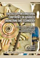 The 2023 9th International Conference on Advanced Engineering and Technology
