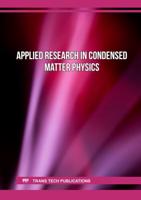 Applied Research in Condensed Matter Physics