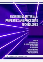 Engineering Materials: Properties and Processing Technologies