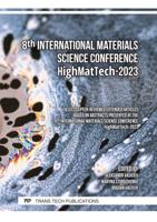8th International Materials Science Conference HighMatTech-2023