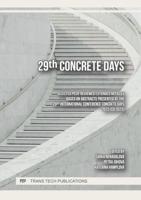 29th Concrete Days 2023