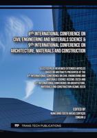 8th International Conference on Civil Engineering and Materials Science & 9th International Conference on Architecture, Materials and Construction