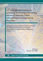 13th International Conference - Innovative Technologies for Joining Advanced Materials (TIMA)