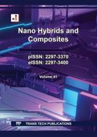 Nano Hybrids and Composites. Vol. 41