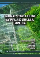 Green and Advanced Building Materials and Structural Engineering