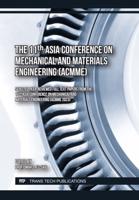 11th Asia Conference on Mechanical and Materials Engineering (ACMME)