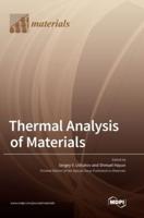 Thermal Analysis of Materials