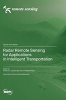 Radar Remote Sensing for Applications in Intelligent Transportation