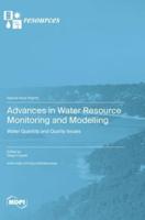 Advances in Water Resource Monitoring and Modelling