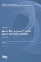 Water Management in the Era of Climatic Change