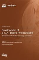 Development of G-C3N4-Based Photocatalysts