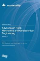 Advances in Rock Mechanics and Geotechnical Engineering