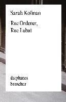 Kofman, S: Rue Ordener, Rue Labat