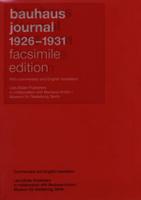Bauhaus Journal 1926-1931 Facsimile Edition