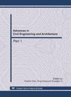Advances in Civil Engineering and Architecture