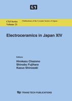 Electroceramics in Japan XIV