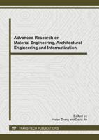 Advanced Research on Material Engineering, Architectural Engineering and Informatization