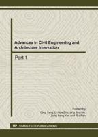 Advances in Civil Engineering and Architecture Innovation