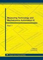 Measuring Technology and Mechatronics Automation IV