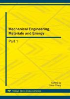 Mechanical Engineering, Materials and Energy