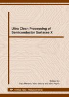 Ultra Clean Processing of Semiconductor Surfaces X