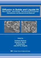 Diffusion in Solids and Liquids VII