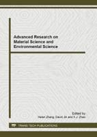 Advanced Research on Material Science and Environmental Science