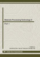 Materials Processing Technology II