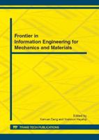Frontier in Information Engineering for Mechanics and Materials
