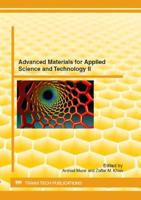 Advanced Materials for Applied Science and Technology II