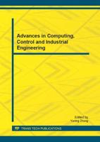 Advances in Computing, Control and Industrial Engineering