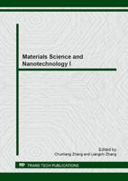 Materials Science and Nanotechnology I