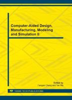 Computer-Aided Design, Manufacturing, Modeling and Simulation II
