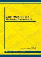 Applied Mechanics and Mechanical Engineering III