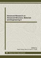 Advanced Research on Advanced Structure, Materials and Engineering II