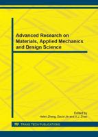 Advanced Research on Materials, Applied Mechanics and Design Science