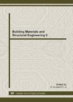 Building Materials and Structural Engineering II