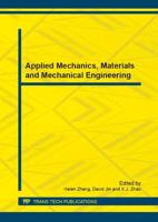 Applied Mechanics, Materials and Mechanical Engineering