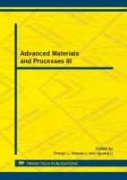 Advanced Materials and Processes III