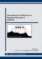 International Conference on Residual Stresses 9 (ICRS 9)