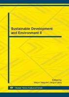 Sustainable Development and Environment II