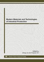 Modern Materials and Technologies of Industrial Production