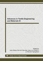 Advances in Textile Engineering and Materials III